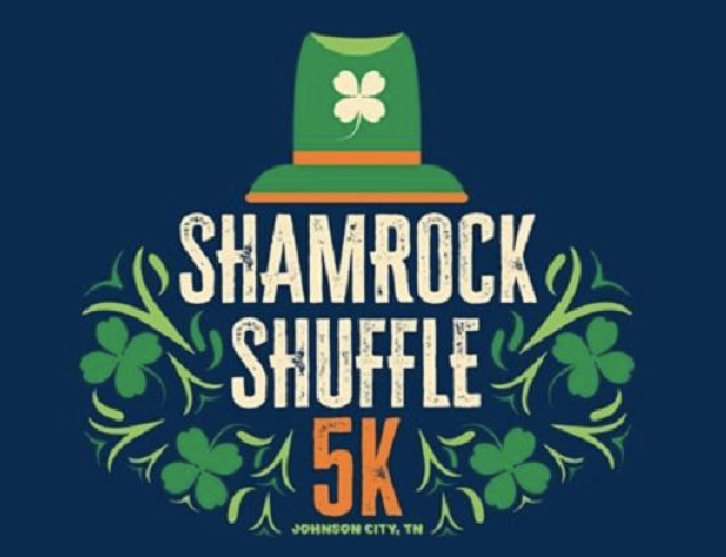 Johnson City Shamrock Shuffle 5K logo on RaceRaves