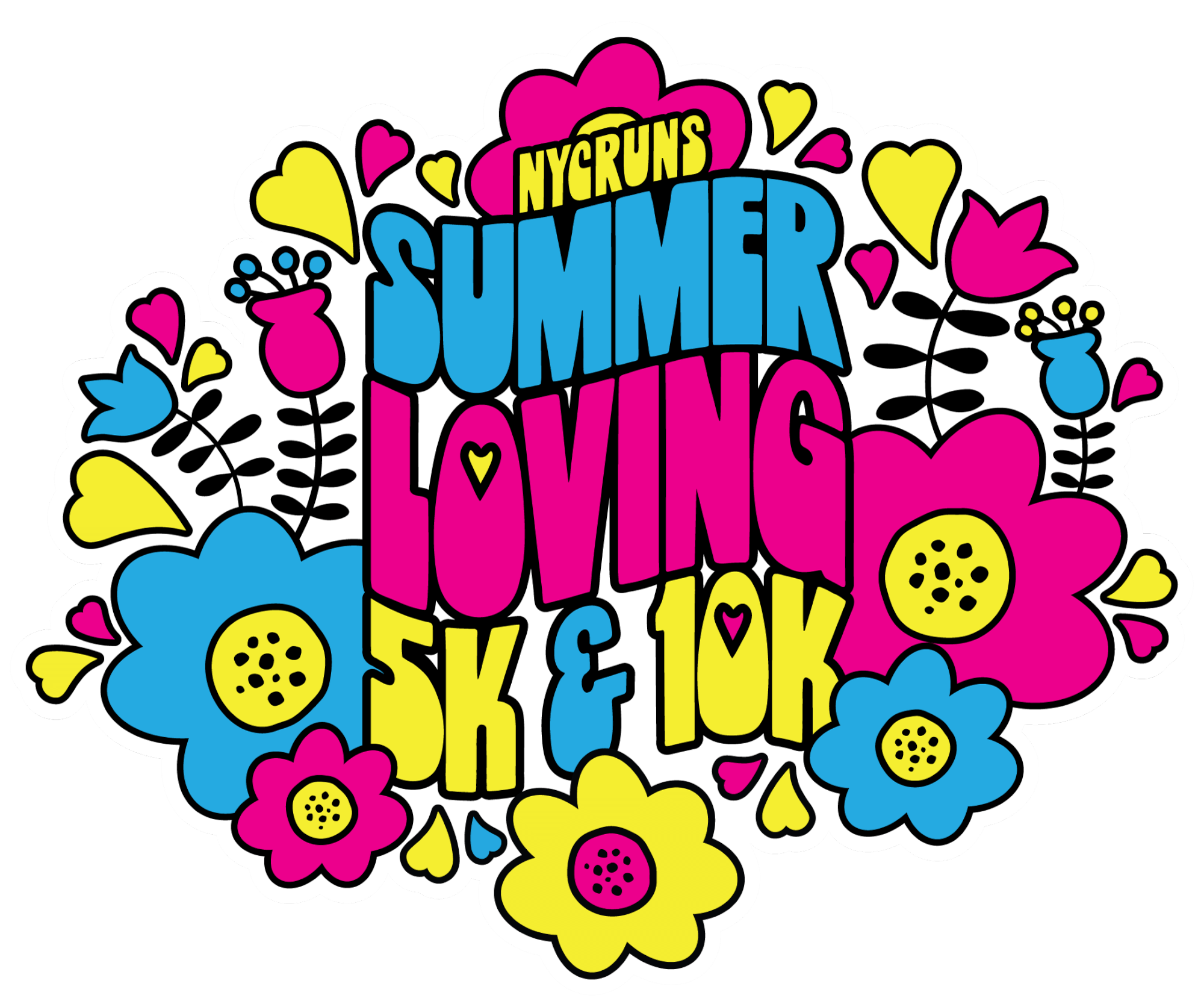 NYCRUNS Summer Loving 5K & 10K logo on RaceRaves