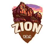 Zion Half Marathon logo