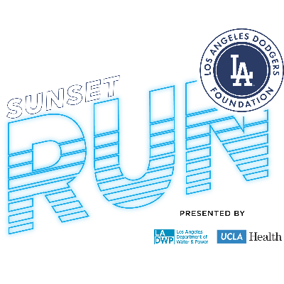 Los Angeles Dodgers Foundation Sunset Run logo on RaceRaves
