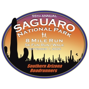 Saguaro National Park Labor Day 8 Miler & 5K logo on RaceRaves
