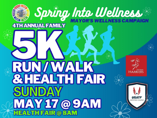 Township’s Spring Into Wellness 5K logo on RaceRaves