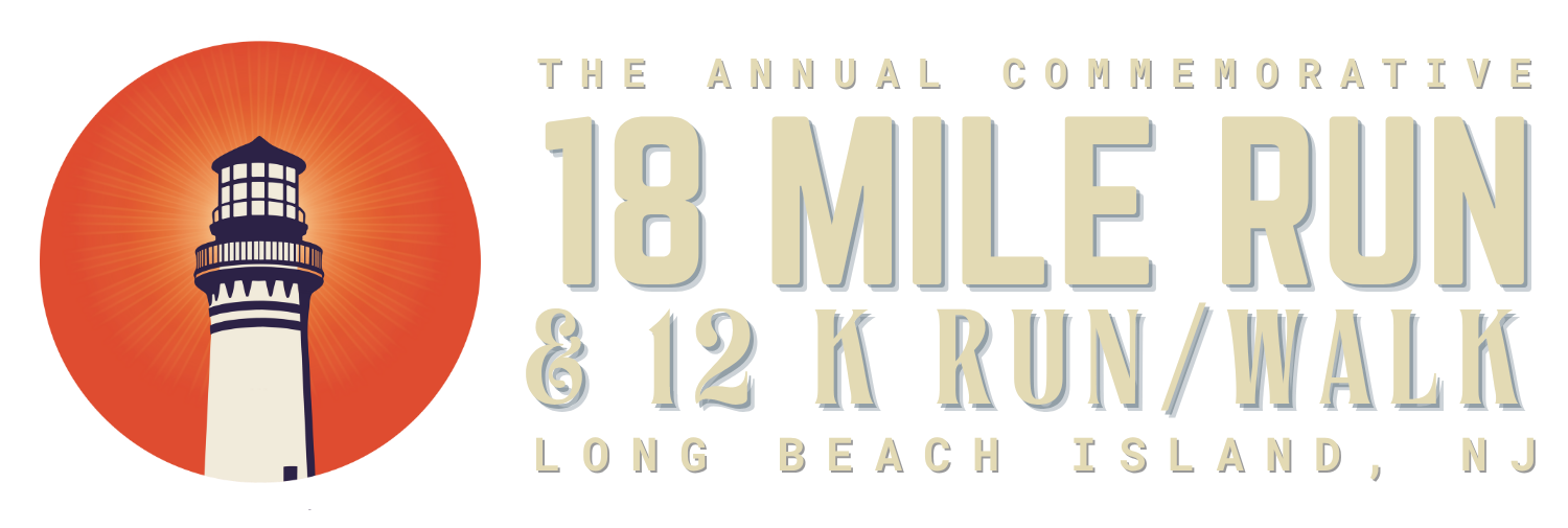 Long Beach Island (LBI) 18 Miler & 12K logo on RaceRaves
