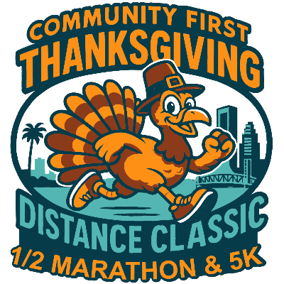Thanksgiving Distance Classic Half Marathon & 5K logo on RaceRaves