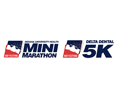 IU Health 500 Festival Mini-Marathon (Indy Mini) logo on RaceRaves