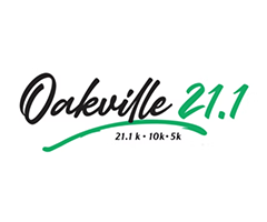 Oakville 21.1 Half Marathon logo on RaceRaves