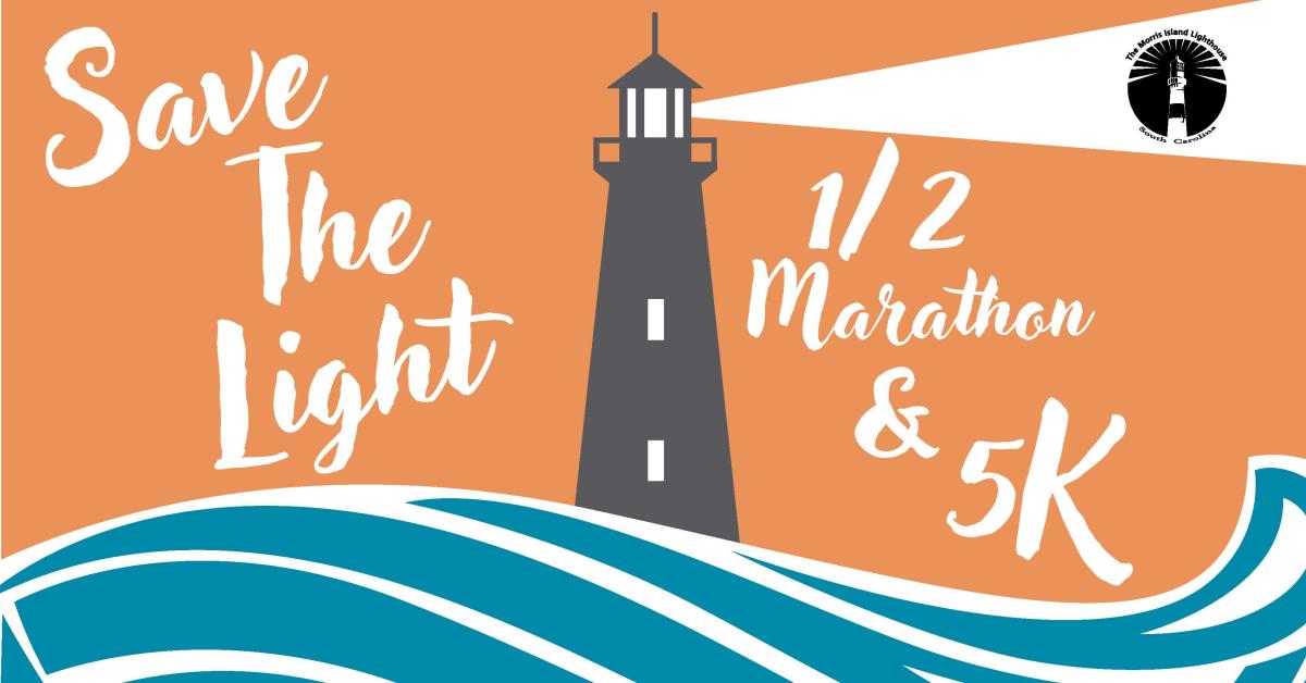 Save the Light Half Marathon & 5K logo on RaceRaves