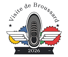 Visite de Broussard Half Marathon logo on RaceRaves
