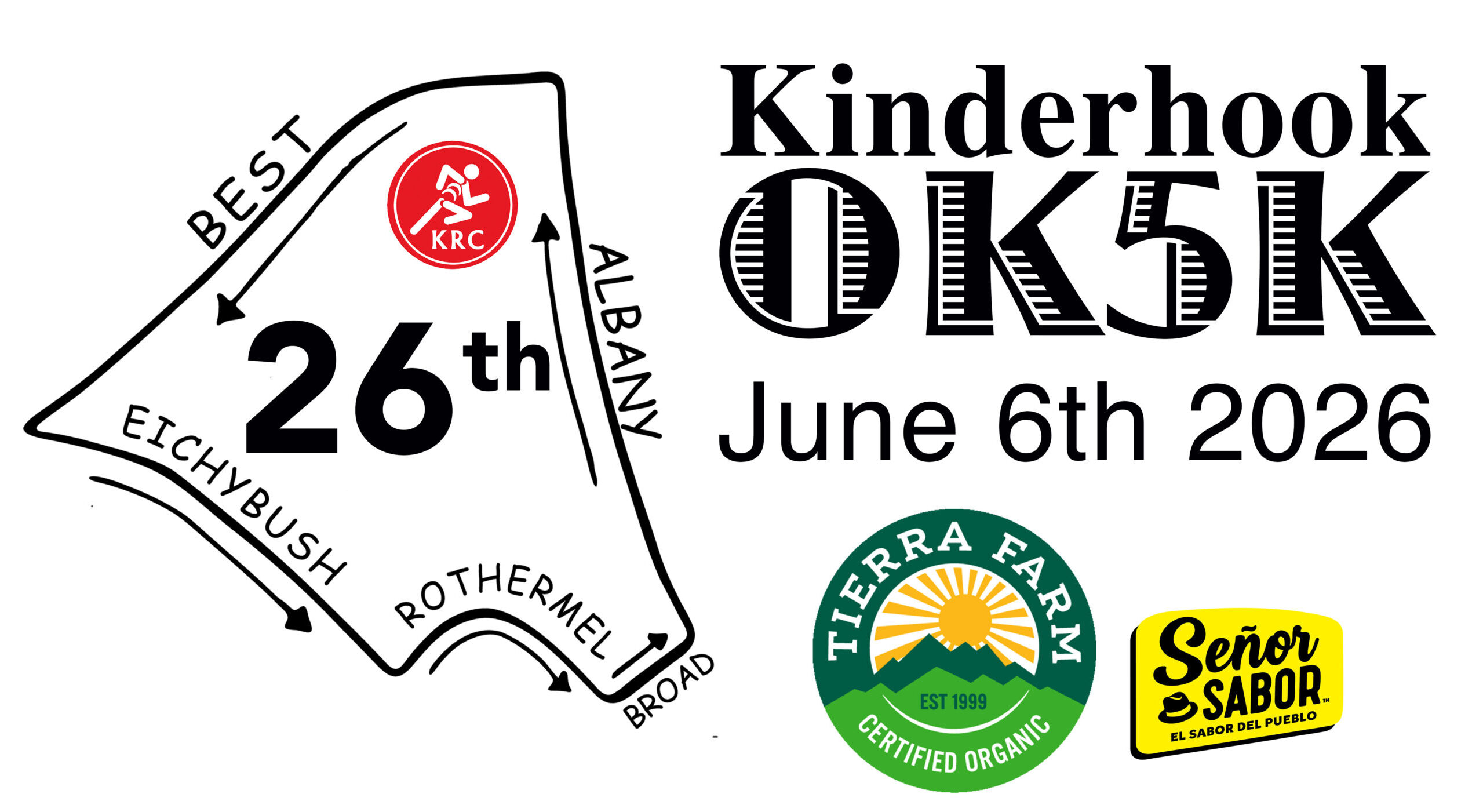 Kinderhook OK5K logo on RaceRaves