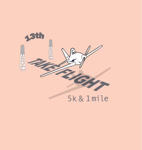 Take Flight 5K logo on RaceRaves