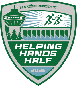 Helping Hands Half Marathon & 5K logo on RaceRaves