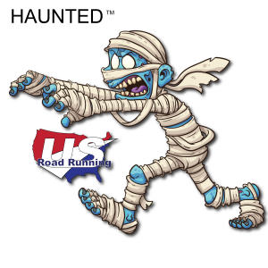 US Road Running Haunted Half Bel Air MD logo on RaceRaves