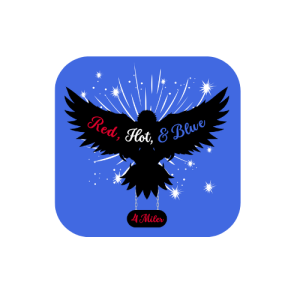 Red, Hot & Blue 4 Miler logo on RaceRaves