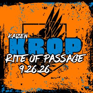Kaizen Rite of Passage (KROP) logo on RaceRaves