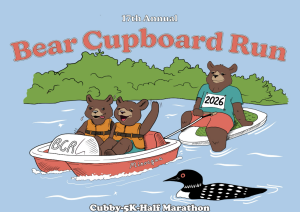 Bear Cupboard Run logo on RaceRaves