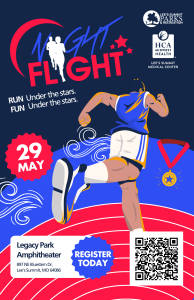 Night Flight 5K logo on RaceRaves