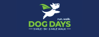 Dog Days Run Walk logo on RaceRaves