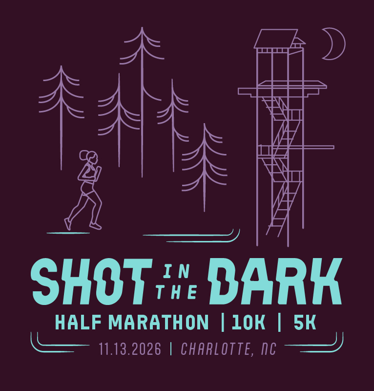 A Shot in the Dark Night Trail Race logo on RaceRaves