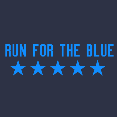 Run For The Blue Dallas logo on RaceRaves