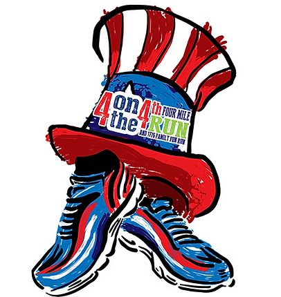 4 for the Fourth logo on RaceRaves