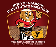 Famous Idaho Potato Marathon logo on RaceRaves