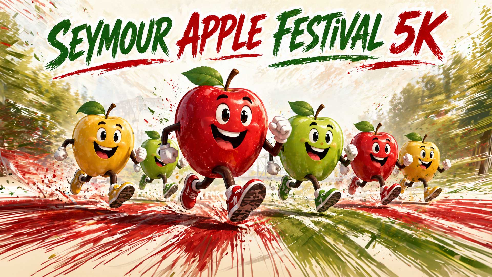 Seymour Apple Festival 5K logo on RaceRaves