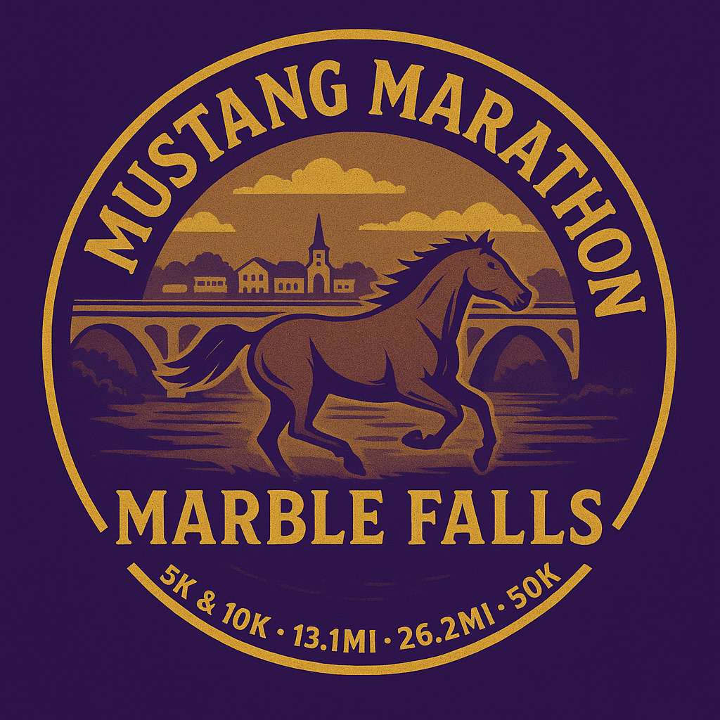 Mustang Marathon (fka Hill Country Trivium) logo on RaceRaves