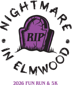 Nightmare In Elmwood 5K logo on RaceRaves