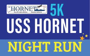 USS Hornet 5K Twilight Run logo on RaceRaves