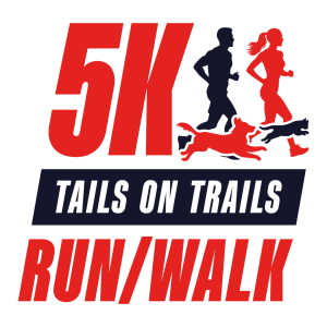 Tails on Trails 5K logo on RaceRaves