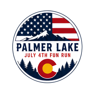 Palmer Lake July 4th Fun Run logo on RaceRaves