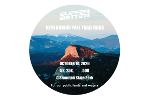 Suffer Better Fall Trail Run logo on RaceRaves
