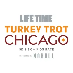 Life Time Turkey Trot Chicago logo on RaceRaves