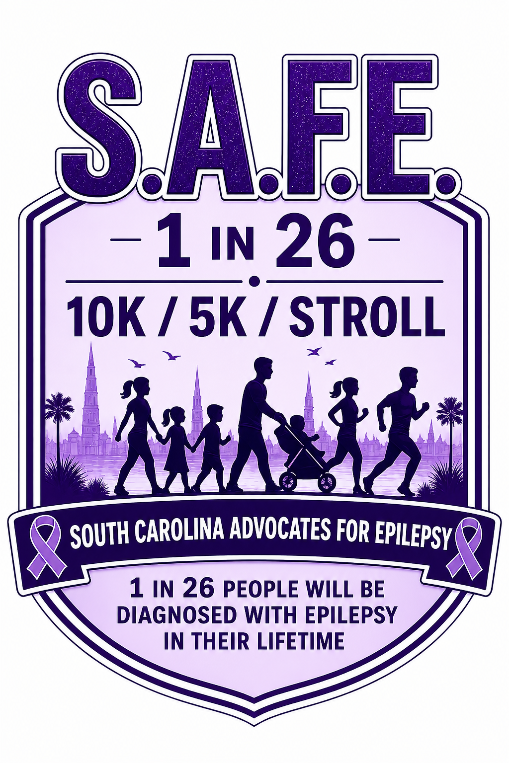 S.A.F.E. 1 in 26 logo on RaceRaves