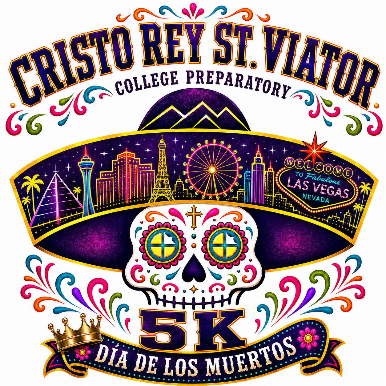 CRSV Dia De Los Muertos 5K logo on RaceRaves
