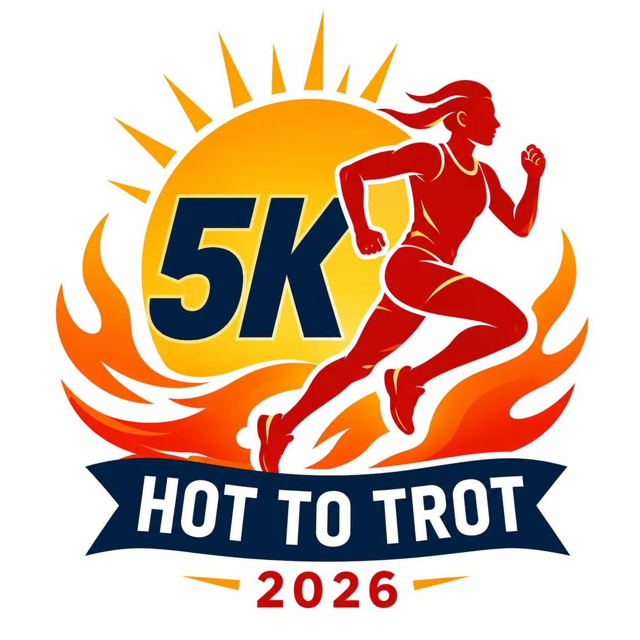 Hot to Trot 5K (MA) logo on RaceRaves