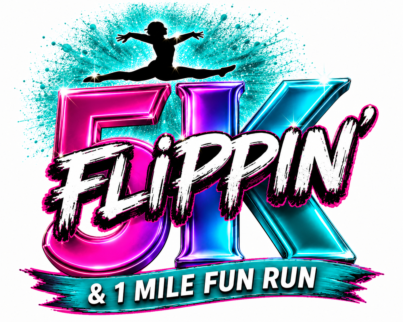 Flippin’ 5K logo on RaceRaves