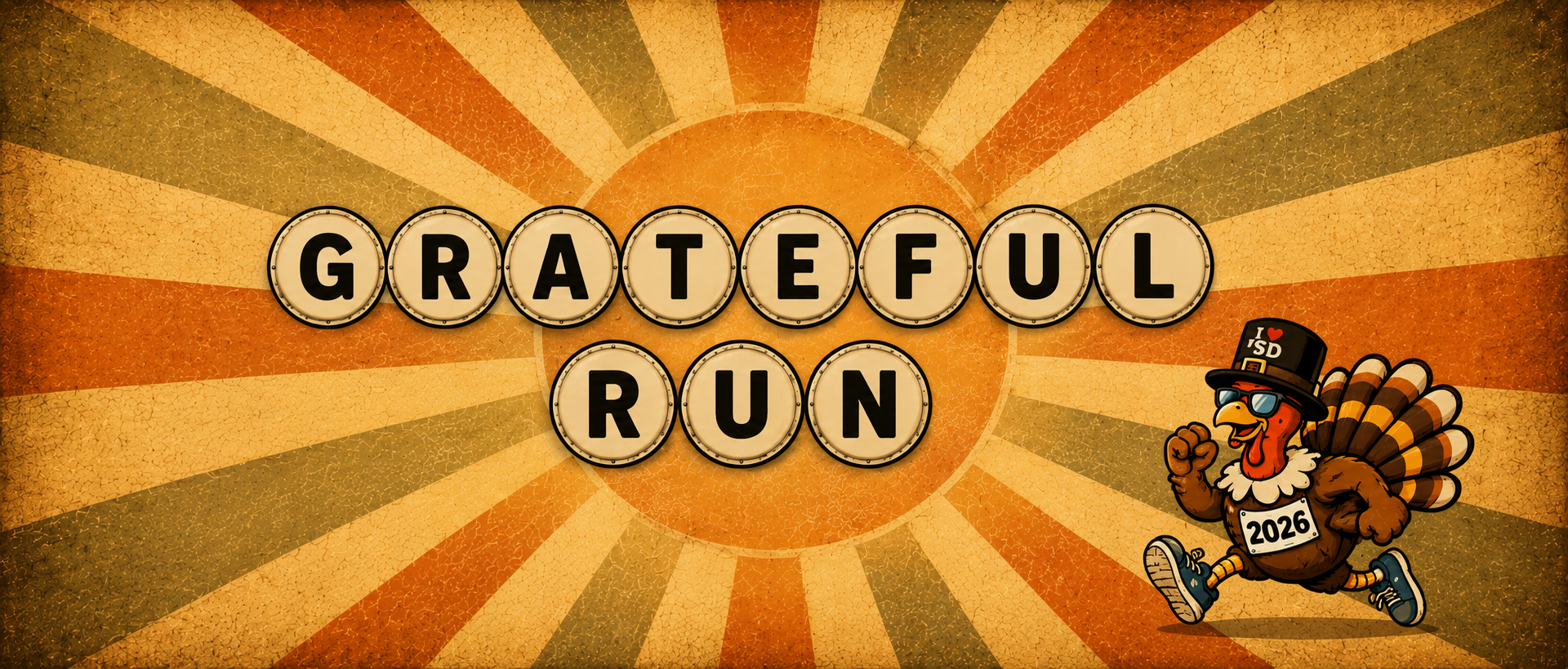 Grateful Run logo on RaceRaves