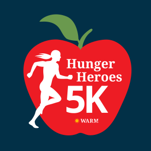 WARM’S Hunger Heroes 5K logo on RaceRaves