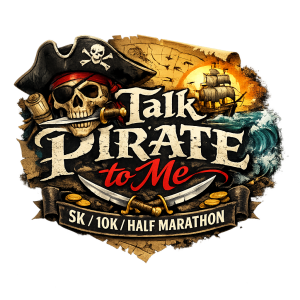 Talk Pirate to Me 5K, 10K & Half Rogers logo on RaceRaves