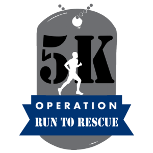 Operation Delta Dog 5K Run to Rescue logo on RaceRaves