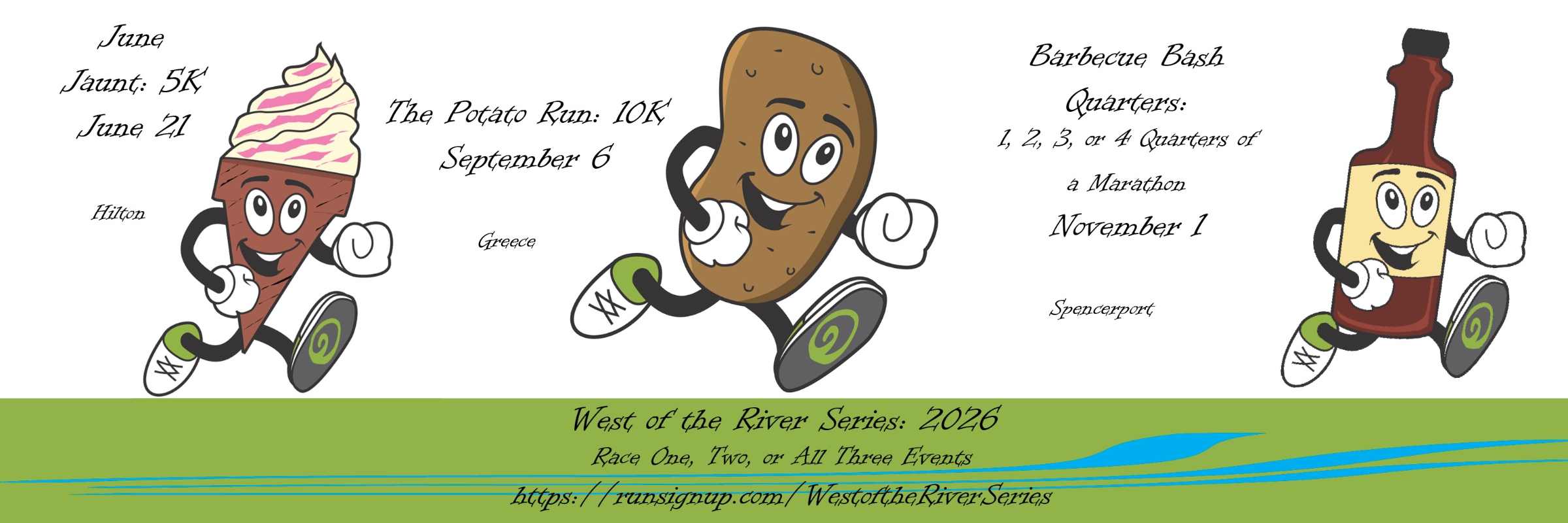 Potato Run 10K logo on RaceRaves