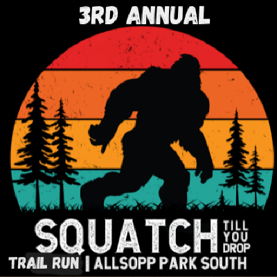 Squatch Till You Drop logo on RaceRaves